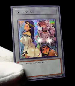 Ishizu Ishtar Yugioh Waifu Token Secret Rare Alt Art Cute Girl Holo Fan Custom - Image 2