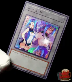 Rio Kastle Yugioh ZEXEL Waifu Token Secret Rare Alt Art Cute Girl Holo Custom - Image 1