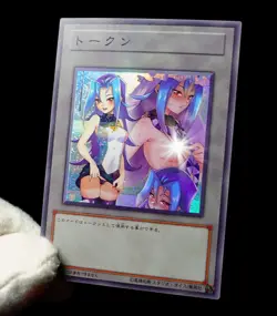 Rio Kastle Yugioh ZEXEL Waifu Token Secret Rare Alt Art Cute Girl Holo Custom - Image 4
