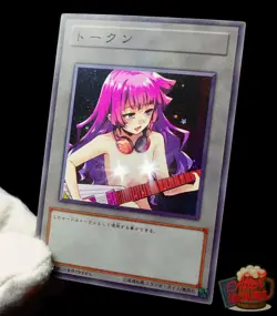 Romin Kassidy Yugioh SEVENS Waifu Token Secret Rare Alt Art Cute Girl Fan Custom - Image 1