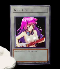 Romin Kassidy Yugioh SEVENS Waifu Token Secret Rare Alt Art Cute Girl Fan Custom - Image 2