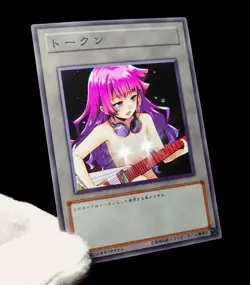 Romin Kassidy Yugioh SEVENS Waifu Token Secret Rare Alt Art Cute Girl Fan Custom - Image 3