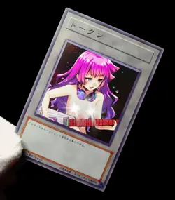 Romin Kassidy Yugioh SEVENS Waifu Token Secret Rare Alt Art Cute Girl Fan Custom - Image 4