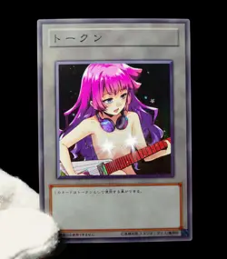 Romin Kassidy Yugioh SEVENS Waifu Token Secret Rare Alt Art Cute Girl Fan Custom - Image 5