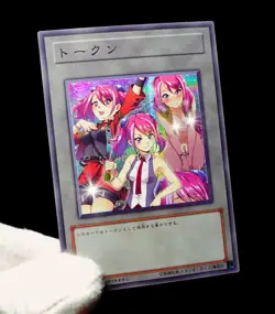 Zuzu Boyle Yugioh ARC-V Waifu Token Secret Rare Alt Art Cute Girl Holo Custom - Image 2