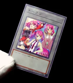 Zuzu Boyle Yugioh ARC-V Waifu Token Secret Rare Alt Art Cute Girl Holo Custom - Image 5