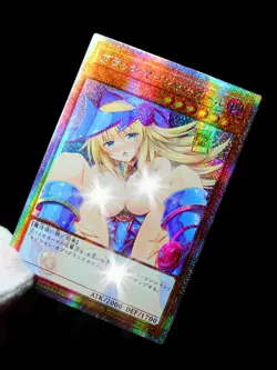 Dark Magician Girl Yugioh Waifu Secret Rare Alt Art Cute Holo Anime Fan Custom  - Image 4