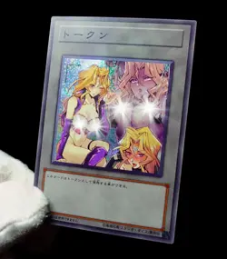 Mai Valentine Yugioh Waifu Token Secret Rare Alt Art Cute Girl Holo Fan Custom - Image 3