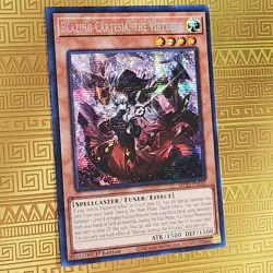 Blazing Cartesia, the Virtuous MP23-EN162 Prismatic Secret Rare 1st Ed NM Yugioh - Image 1