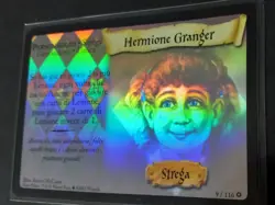 Harry Potter Trading Card Game - Hermione Granger - 9/116 ITA 2001 - Holo - Image 1