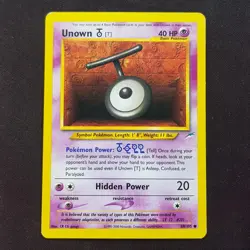 Unown T 88/105âœ¨EXCELLENTâœ¨Neo Destiny Pokemon Card TCG - Image 1