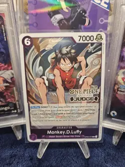 One Piece TCG Monkey.D.Luffy OP03-070 - Judge Pack Vol. 2 - Promotion Card - Image 1