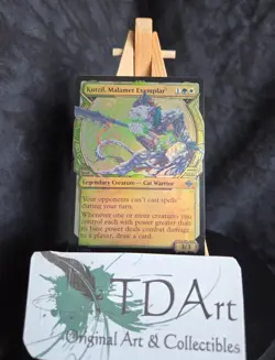 KUTZIL, MALAMET EXEMPLAR ~ NM ~ MTG Magic - 0304 LCI Ixalan Showcase FOIL - Image 1