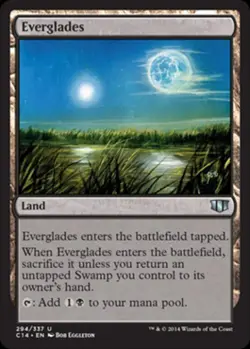 Everglades - Light Play MTG Commander 2014 Edition - Image 1