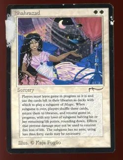 1994 Arabian Nights Shahrazad ~ Vintage MTG/Magic - Image 1