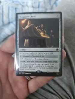 MTG AFR TREASURE CHEST Adventures in The Forgotten Realms Magic 252/281 - Image 1