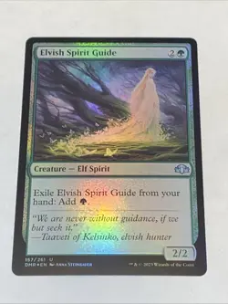 Elvish Spirit Guide 157/261 - Dominaria Remastered Foil MTG MAGIC NEW UNPLAYED - Image 1