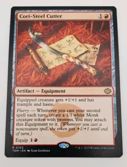 Cori-Steel Cutter Tarkir Dragonstorm TDM 1x MTG Magic the Gathering x1 Regular - Image 1
