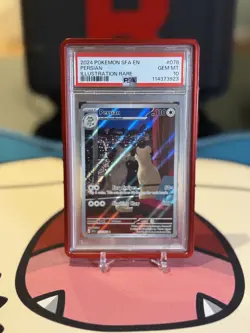 Pokemon Persian 078/064 Sv: Shrouded Fable Illustration Rare - PSA 10 - Image 1