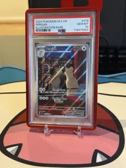 Pokemon Persian 078/064 Sv: Shrouded Fable Illustration Rare - PSA 10 - Image 2