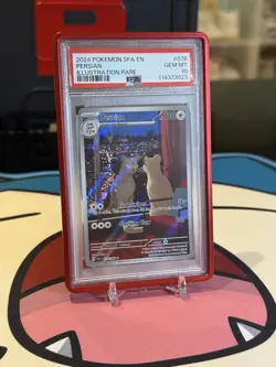 Pokemon Persian 078/064 Sv: Shrouded Fable Illustration Rare - PSA 10 - Image 3