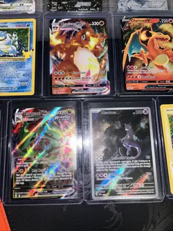 Huge Pokemon Cards Charizard Umbreon Mew Pikachu Full Art Rare Bonus TCG Cards - Image 11