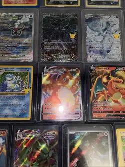 Huge Pokemon Cards Charizard Umbreon Mew Pikachu Full Art Rare Bonus TCG Cards - Image 18