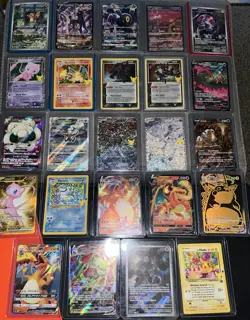 Huge Pokemon Cards Charizard Umbreon Mew Pikachu Full Art Rare Bonus TCG Cards - Image 2