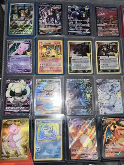 Huge Pokemon Cards Charizard Umbreon Mew Pikachu Full Art Rare Bonus TCG Cards - Image 3