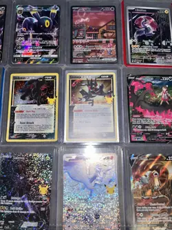 Huge Pokemon Cards Charizard Umbreon Mew Pikachu Full Art Rare Bonus TCG Cards - Image 5
