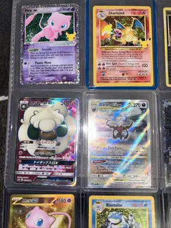 Huge Pokemon Cards Charizard Umbreon Mew Pikachu Full Art Rare Bonus TCG Cards - Image 8