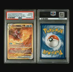 2023 POKEMON SWSH SECRET #GG67 FULL ART/ORIGIN FORME PALKIA VSTAR PSA 10 - Image 3