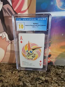 Pokemon Playing Cards (2012) JPN Black 2 Deck - Victini CGC Gem Mint 10 Pristine - Image 3