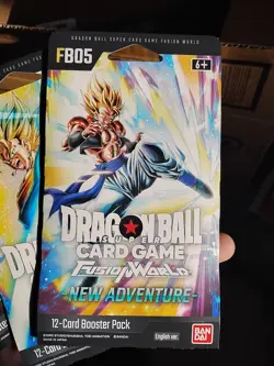 4 Packs of Dragon Ball Super Card Game Fusion World New Adventure FB05 Booster   - Image 4