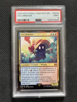 Vivi Ornitier Final Fantasy Magic the Gathering Card #0248 PSA 9 - Image 1