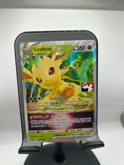 Leafeon VSTAR SWSH195 Prize Pack Series 2 Card Holo NM-Mint Condition - Image 1