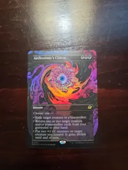 MTG Edge of Eternities: Archenemy's Charm(Borderless Foil) - Image 1
