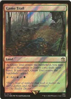 Game Trail 0875 Rare Foil MTG Universes Beyond: Doctor Who NM/M BBC - Image 1