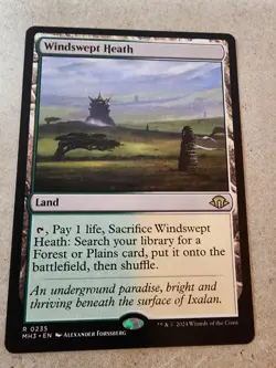 Windswept Heath - #235 Regular - Modern Horizons 3 - Mtg - Image 1