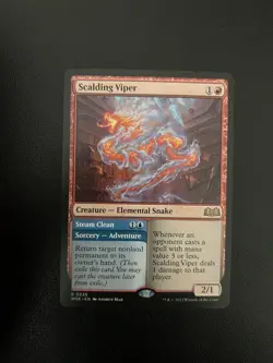 Scalding Viper - MTG Wilds of Eldraine Regular Rare 235 - Image 1