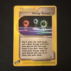 Energy Restore 141/165 Expedition Base Set Pokemon S317 - Image 1
