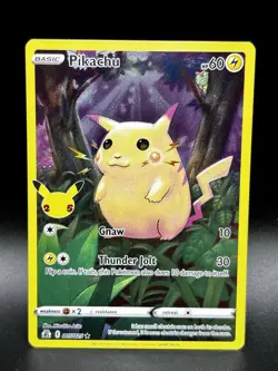Pikachu 005/025 Celebrations Holo Rare 2021 Pokemon TCG *See Description* - Image 1