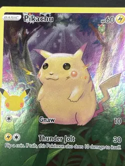 Pikachu 005/025 Celebrations Holo Rare 2021 Pokemon TCG *See Description* - Image 6