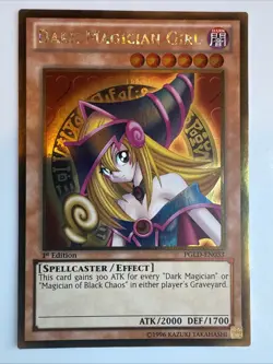 Dark Magician Girl Gold Rare 1st Edition PGLD-EN033 NM/VLP -  YUGIOH - Image 1