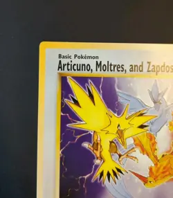  Pokemon Promo Card Legendary Birds Articuno Moltres Zapdos RARE Jumbo Non-Holo - Image 2