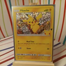 Pikachu 25/25 - McDonald's 25th Anniversary - Holo - Pokemon Card TCG -  NM - Image 1