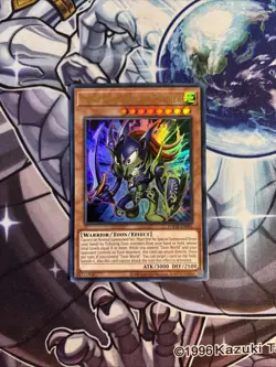 (YCL) YuGiOh! Toon Black Luster Soldier TOCH-EN001 Unlimited Ultra Rare VLP - Image 1
