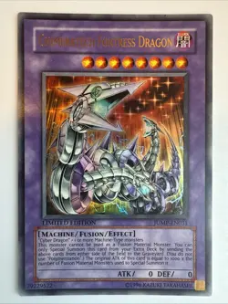 Yugioh Chimeratech Fortress Dragon JUMP-EN031 Ultra Rare Limited Edition NM Card - Image 1