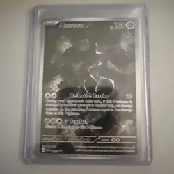 PokÃ©mon TCG Mewtwo Holo 52 Black Star Promo Card NM  - Image 1