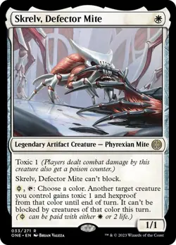 NM Skrelv, Defector Mite, MTG, Phyrexia: One, Magic the Gathering, 33 - Image 1